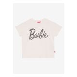 Barbie Baskılı Ekru Kız Çocuk T-Shirt BRB5SG-TST6001