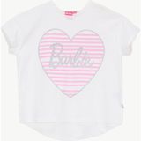 Barbie Baskılı Ekru Kız Çocuk T-Shirt BRB6SG-TST6420