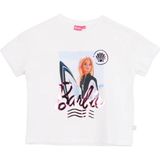 Barbie Baskılı Ekru Kız Çocuk T-Shirt BRB6SG-TST6424