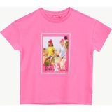 Barbie Baskılı Fuşya Kız Çocuk T-Shirt BRB6SG-TST6405