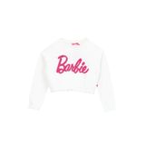 Barbie Baskılı Kız Çocuk Ekru Sweatshırt BRB5WG-SWT6084