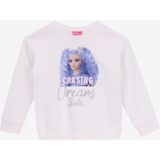 Barbie Baskılı Kız Çocuk Ekru Sweatshırt BRB5WG-SWT6628