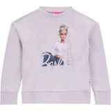 Barbie Baskılı Kız Çocuk Gri Sweatshırt BRB5WG-SWT6042