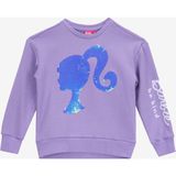 Barbie Baskılı Kız Çocuk Lila Sweatshırt BRB5WG-SWT6038