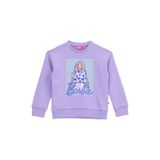 Barbie Baskılı Kız Çocuk Lila Sweatshırt BRB5WG-SWT6621