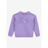 Barbie Baskılı Kız Çocuk Sweatshirt, 11-12 Yaş, 5003274492, Lila, kız-çocuk