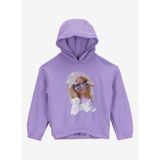 Barbie Baskılı Kız Çocuk Sweatshirt, 3-4 Yaş, 5003274371, Lila, kız-çocuk