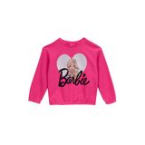 Barbie Baskılı Kız Çocuk Sweatshirt, 9-10 Yaş, 5003274329, Fuşya, kız-çocuk