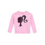 Barbie Baskılı Kız Çocuk Sweatshirt, 9-10 Yaş, 5003274469, Pembe - Gümüş, kız-çocuk