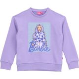 Barbie Baskılı Kız Çocuk Sweatshırt Brb5Wg-Swt6621, Lila, 3-4 Yaş