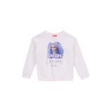 Barbie Baskılı Kız Çocuk Sweatshırt Brb5Wg-Swt6628, Ekru, 3-4 Yaş