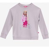 Barbie Baskılı Kız Çocuk Sweatshırt Brb5Wg-Swt6631, Gri, 5-6 Yaş
