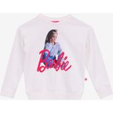 Barbie Baskılı Kız Çocuk Sweatshırt Brb5Wg-Swt6639, Ekru, 7-8 Yaş