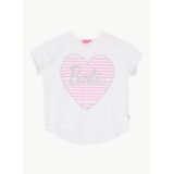 Barbie Baskılı Kız Çocuk T-Shirt, 11-12 Yaş, 5003327089, Ekru, Kız çocuk