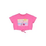 Barbie Baskılı Kız Çocuk T-Shirt 3-4 Yaş, 3-4 Yaş, 5003327087, Fuşya, Kız Çocuklar