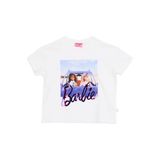 Barbie Baskılı Kız Çocuk T-Shirt, 3-4 Yaş, 5003327167, Ekru, Kız Çocuklar