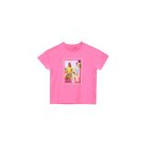 Barbie Baskılı Kız Çocuk T-Shirt 5-6 Yaş, 5-6 Yaş, 5003327088, Fuşya, Kız Çocuklar