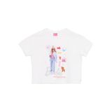 Barbie Baskılı Kız Çocuk T-Shirt 5-6 Yaş, 5-6 Yaş, 5003327166, Ekru, Kız Çocuklar