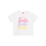 Barbie Baskılı Kız Çocuk T-Shirt 5-6 Yaş, 5-6 Yaş, 5003327184, Ekru, Kız Çocuklar