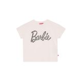 Barbie Baskılı Kız Çocuk T-Shirt, 7-8 Yaş, 5003221786, Ekru, Kız Çocuklar
