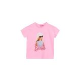 Barbie Baskılı Kız Çocuk T-Shirt, 7-8 Yaş, 5003327125, Pembe, Kız çocuk