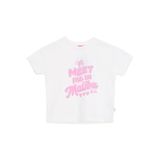 Barbie Baskılı Kız Çocuk T-Shirt, 7-8 Yaş, 5003327174, Ekru, Kız çocuk