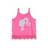 Barbie Baskılı Kız Çocuk T-Shirt, 7-8 Yaş, 5003327183, Fuşya, Kız çocuk