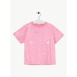 Barbie Baskılı Kız Çocuk T-Shirt, 7-8 Yaş, 5003327298, Pembe, Kız çocuk