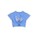Barbie Baskılı Kız Çocuk T-Shirt, 7-8 Yaş, 5003327306, Eflatun, Kız Çocuklar