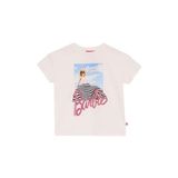 Barbie Baskılı Kız Çocuk T-Shirt, 9-10 Yaş, 5003221796, Ekru, Kız Çocuklar