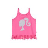 Barbie Baskılı Kız Çocuk T-Shirt, 9-10 Yaş, 5003327183, Fuşya, Kız çocuk