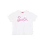 Barbie Baskılı Kız Çocuk T-Shirt, 9-10 Yaş, 5003327284, Ekru, Kız çocuk