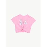 Barbie Baskılı Kız Çocuk T-Shirt, 9-10 Yaş, 5003327297, Pembe, Kız çocuk