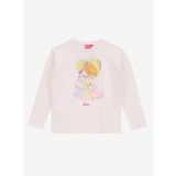 Barbie Baskılı Kız Çocuk T-Shirt Brb5Wg-Tst6641, Ekru, 9-10 Yaş