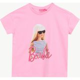 Barbie Baskılı Pembe Kız Çocuk T-Shirt BRB6SG-TST6414 - 3 - 4 Yaş
