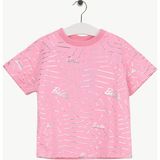 Barbie Baskılı Pembe Kız Çocuk T-Shirt BRB6SG-TST6542