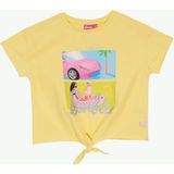 Barbie Baskılı Sarı Kız Çocuk T-Shirt BRB6SG-TST6403