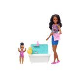 Barbie Bebek Bakıcısı Bebeği ve Aksesuarları Oyun Seti FHY97-FXH06