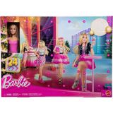 Barbie - Bebek Noel Takvimi, 24 Kıyafet Ve Aksesuar, Ceket, Etek, Ayakkabı, El Çantası, Bir Köpek Ya