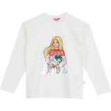 Barbie Beyaz Kız Çocuk Baskılı T-Shirt BRB6WG-TST6641 - 3 - 4 Yaş - Ekru