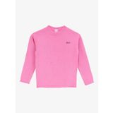 Barbie Bisiklet Yaka Normal Düz Pembe Kız Çocuk Kazak BRB4WG-KZK6140