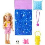 Barbie Chelsea'nin Renkli Kamp Macerası Oyun Seti 5-7 Yaş Kız Çocuklar İçin Hayvanlar ve Doğa HDF77