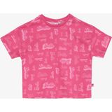 Barbie Çok Renkli Kız Çocuk Desenli Pijama Takımı BRB5SG-PJM6077 - 7 - 8 Yaş