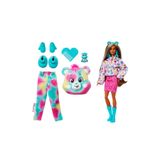 Barbie Cutie Reveal Sevimli Ayıcıklar bebek ve aksesuarları, Mutlu Ayıcık ve 10 sürpriz JFV62