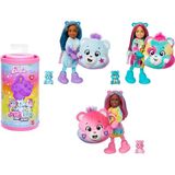 Barbie Cutie Reveal Sevimli Ayıcıklar Chelsea Küçük Bebek Ve Aksesuarları, Pelüş Hayvan Kostümü Ve R