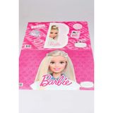 Barbie "dekomus Cep Defteri Hediyeli" Lisanslı Barbıe 2'li Beslenme Örtüsü - Krem - 1