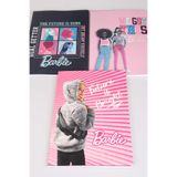Barbie Dekomus ile Lisanslı A4 60 Yaprak Çizgili Defter, Çok Renkli