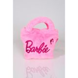 Barbie Dekomus Ile Yeni Sezon Lisanslı Barbıe Basıc Peluş El Çantası/beslenme Çantası - Pembe - 1
