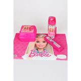 Barbie Dekomus Ile Yeni Sezon Lisanslı Barbıe Diş Fırçası Kutusu,trıtan Matara ve 2 Katlı Beslenme Kutusu Yemek Seti