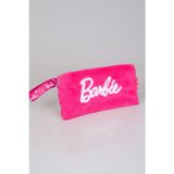 Barbie DEKOMUS İLE YENİ SEZON LİSANSLI BASIC PELUŞ EL ÇANTASI/MAKYAJ ÇANTASI/KALEM ÇANTASI